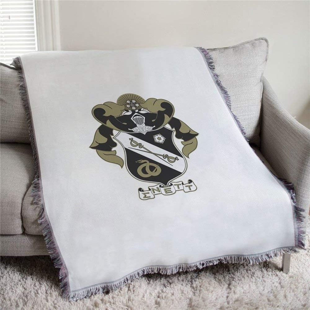 image:imageSigma Nu Full Color Crest Afghan Blanket Throw
