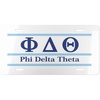 Phi Delta Theta Lettered Lines License Covers
