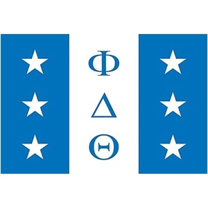 Phi Delta Theta Flag Decal Sticker