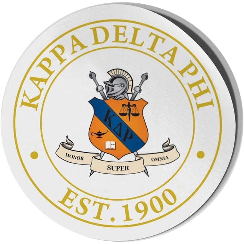 image:imageKappa Delta Rho Circle Crest Shield Decal