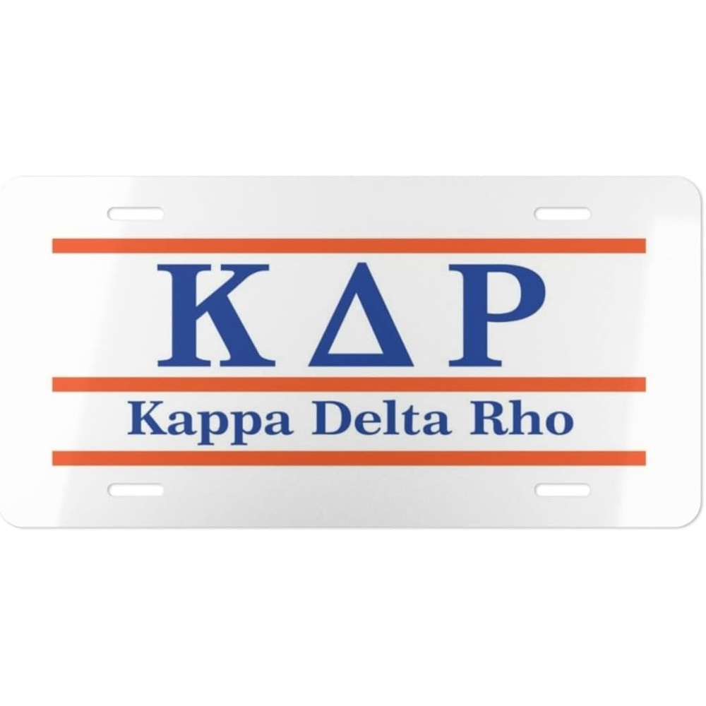 image:imageKappa Delta Rho Lettered Lines License Covers