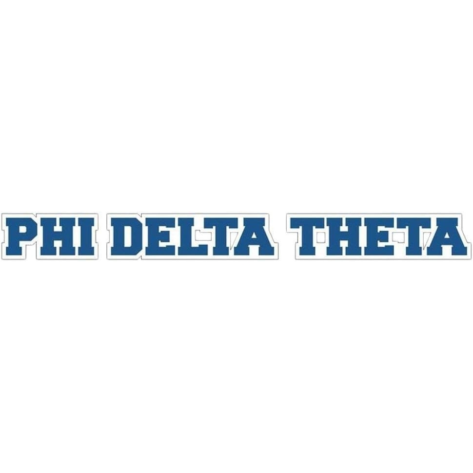 image:imagePhi Delta Theta Long Window Sticker