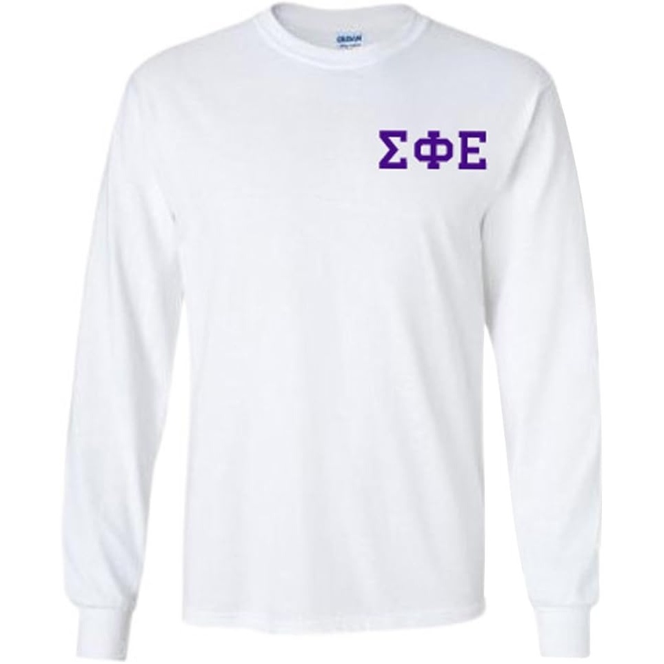 image:imageSigma Phi Epsilon SigEp Flag Long Sleeve TShirtWhite