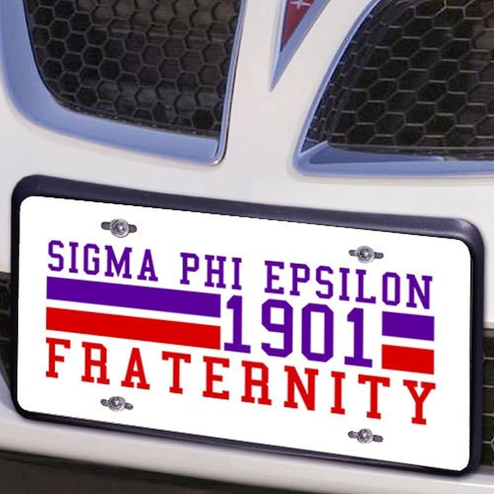 image:imageSigma Phi Epsilon SigEp Year License Plate