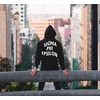 Greekgear Sigma Phi Epsilon Social Hooded Sweatshirt(Black)