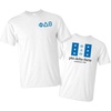 Phi Delta Theta Flag T-Shirt Small White