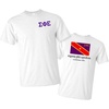 Sigma Phi Epsilon SigEp Flag T-Shirt(White)