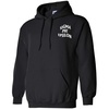 Greekgear Sigma Phi Epsilon Social Hooded Sweatshirt(Black)