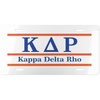 Kappa Delta Rho Lettered Lines License Covers