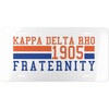 Kappa Delta Rho Year License Plates