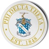 Phi Delta Theta Circle Crest – Shield Decal