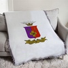 Sigma Phi Epsilon SigEp Full Color Crest Afghan Blanket Throw