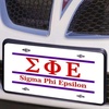 Sigma Phi Epsilon SigEp Lettered Lines License Cover