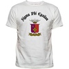 Sigma Phi Epsilon SigEp Vintage Crest T-Shirt(White)