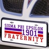 Sigma Phi Epsilon SigEp Year License Plate