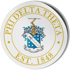 Phi Delta Theta Circle Crest – Shield Decal