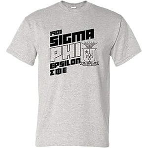 Sigma Phi Epsilon SigEp Upstanding Tee(Sports Grey)