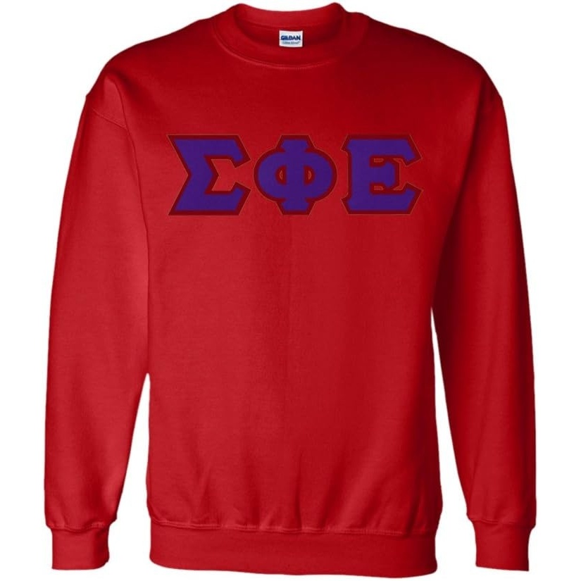image:imageGreekgear Sigma Phi Epsilon Lettered CrewneckRed