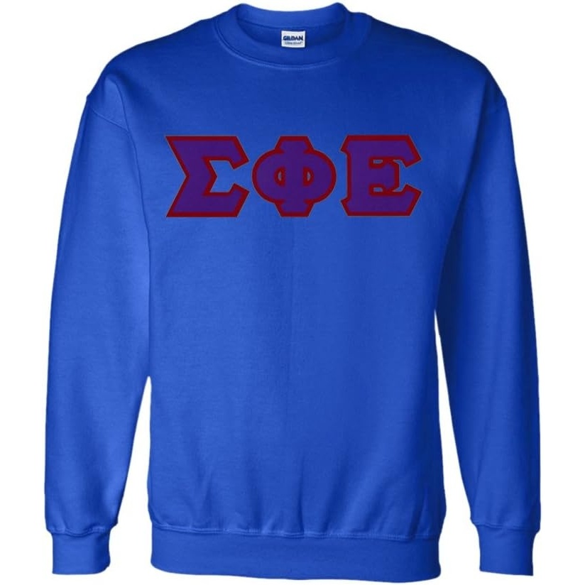 image:imageGreekgear Sigma Phi Epsilon Lettered CrewneckRoyal Blue