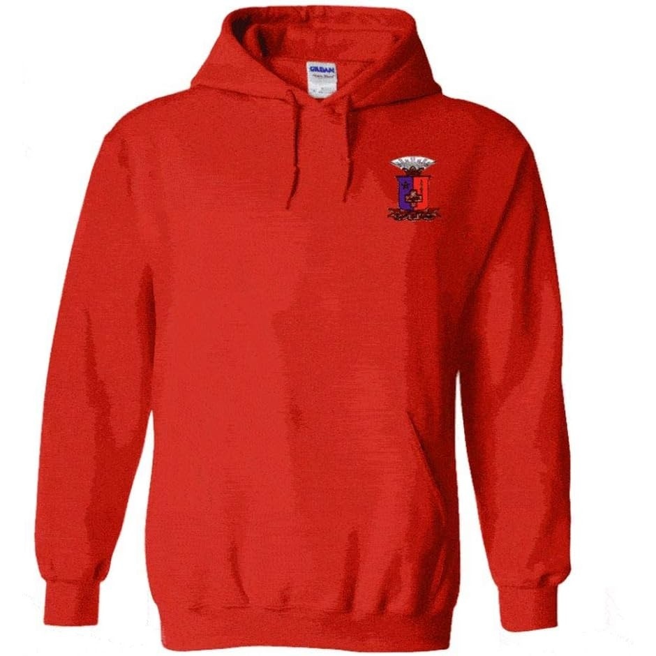 image:imageGreekgear Sigma Phi Epsilon SigEp Crest Shield Emblem Hooded SweatshirtRed