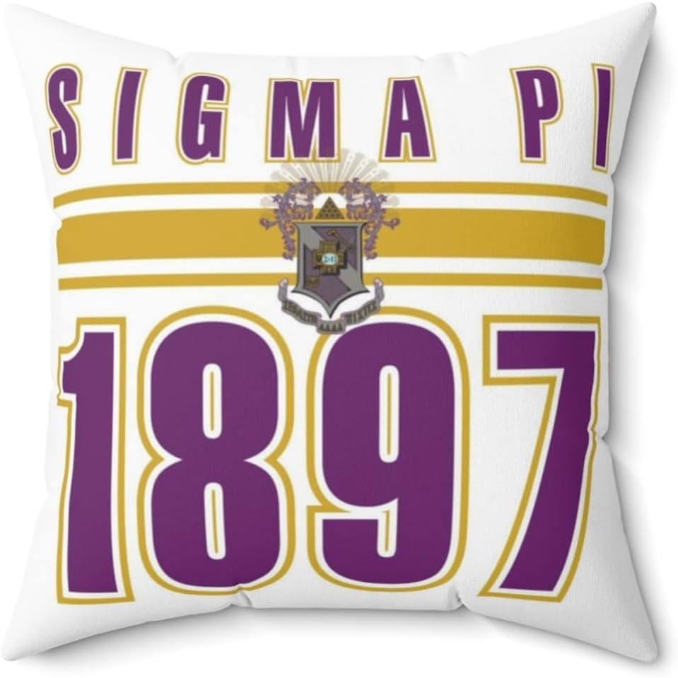 image:imageGreekgear Sigma Pi Crest Square Pillow 16 x 1620 X 20