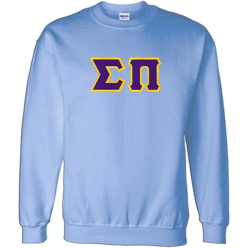 image:imageGreekgear Sigma Pi Lettered CrewneckLight Blue