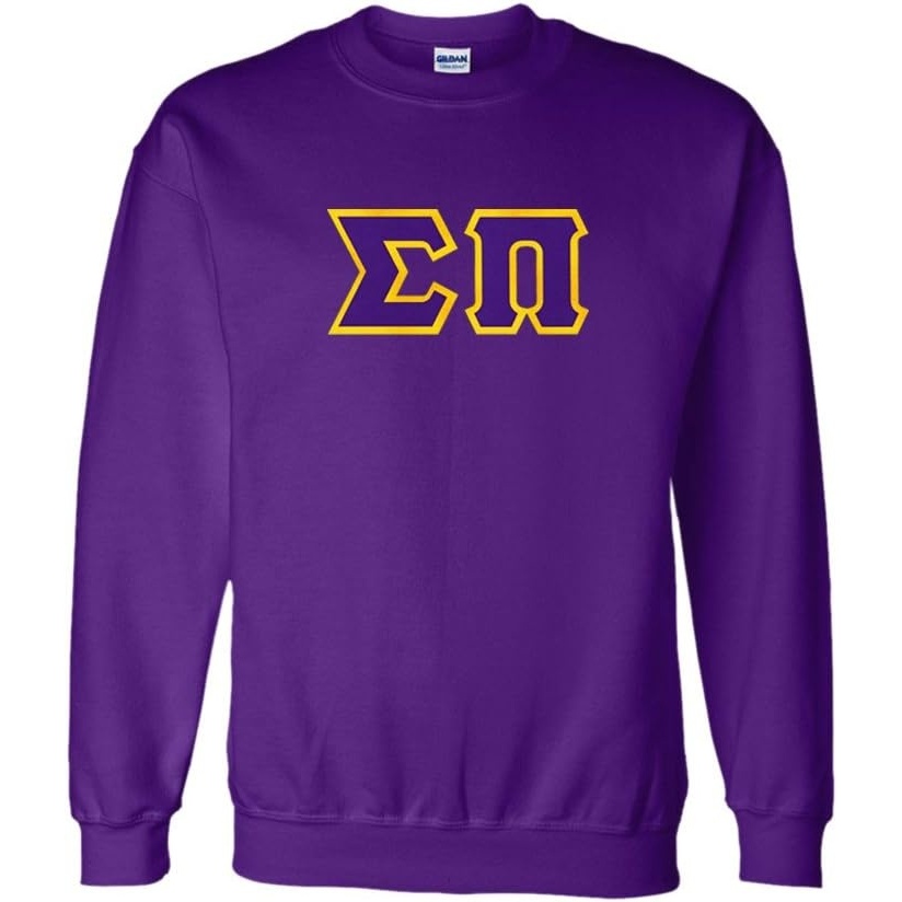 image:imageGreekgear Sigma Pi Lettered CrewneckPurple