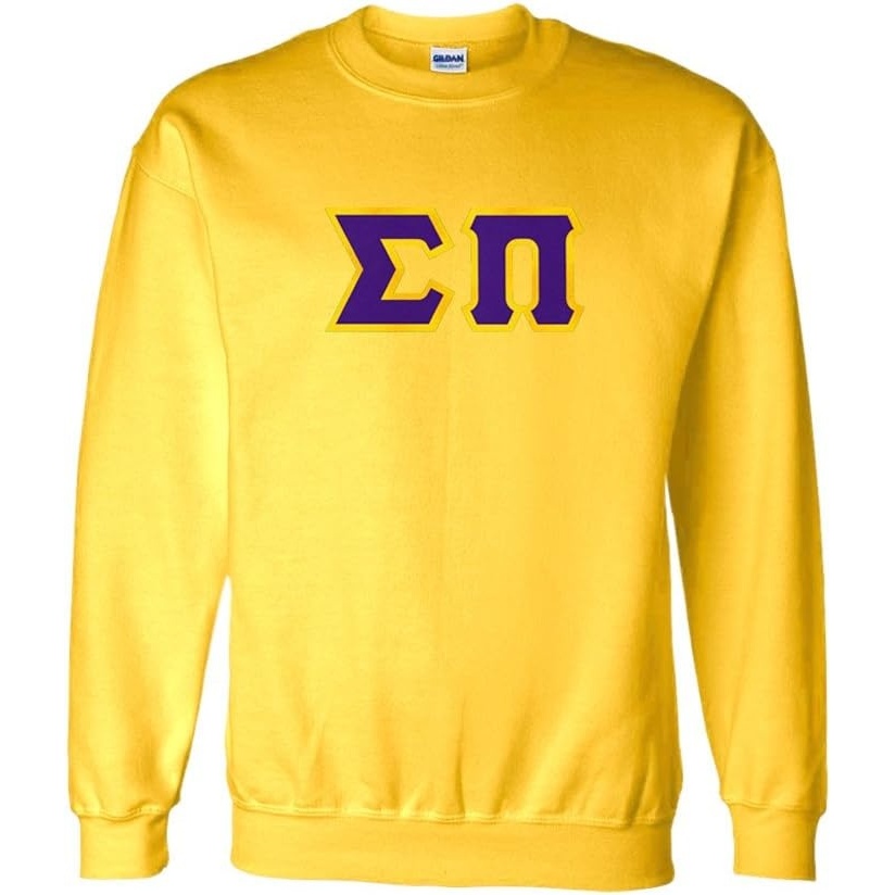 image:imageGreekgear Sigma Pi Lettered CrewneckYellow