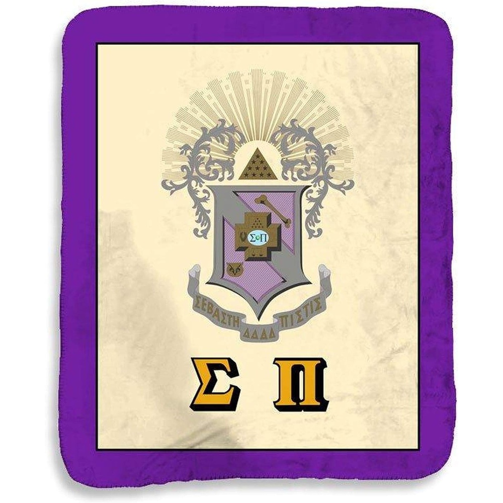 image:imageGreekgear Sigma Pi Sherpa Lap Blanket