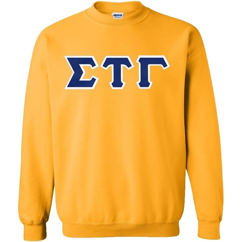 image:imageGreekgear Sigma Tau Gamma Lettered CrewneckAthletic Gold