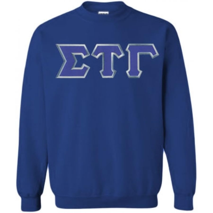 image:imageGreekgear Sigma Tau Gamma Lettered CrewneckNavy Blue