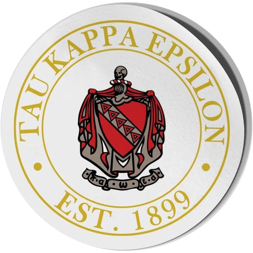 image:imageGreekgear Tau Kappa Epsilon TKE Circle Crest Shield Decal