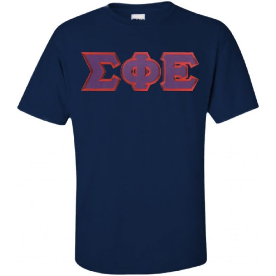 image:imageSigma Phi Epsilon Lettered TShirtNavy Blue