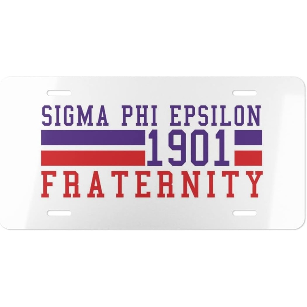 image:imageSigma Phi Epsilon SigEp Year License Plates