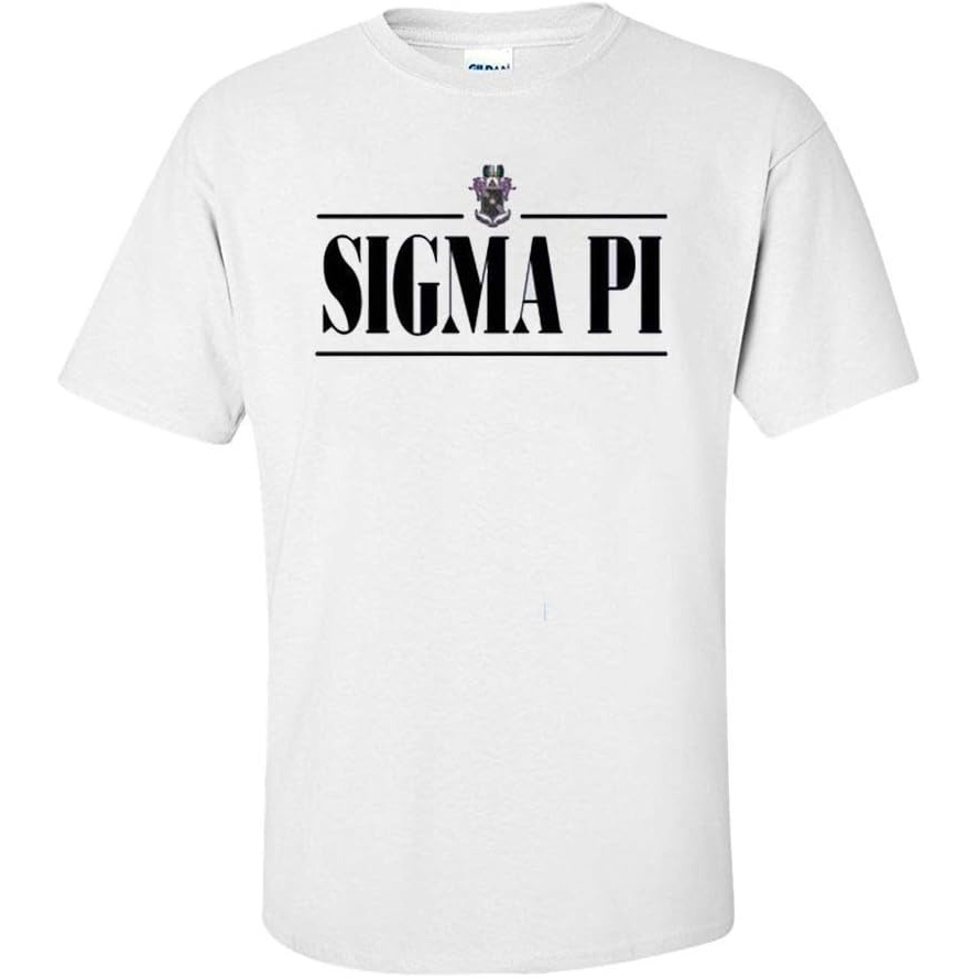 image:imageSigma Pi 2020 Crest TeeWhite