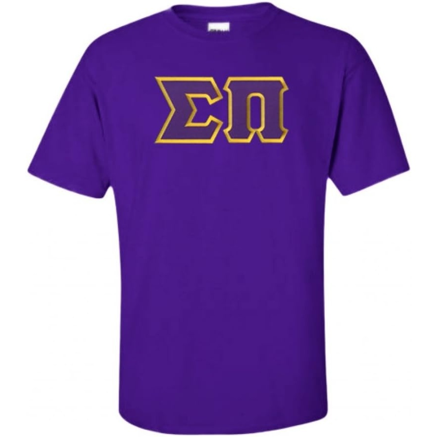 image:imageSigma Pi Lettered TShirtPurple