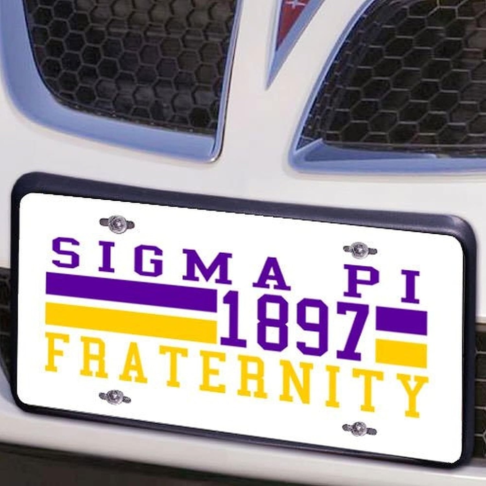 image:imageSigma Pi Year License Plate