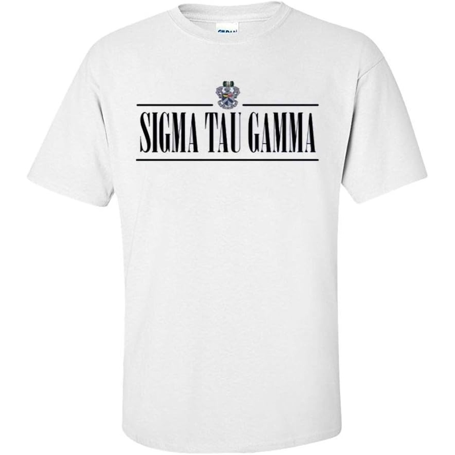 image:imageSigma Tau Gamma 2020 Crest TeeWhite