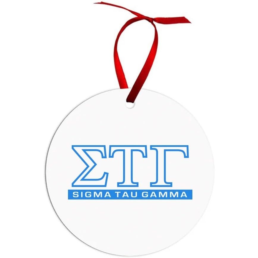 image:imageSigma Tau Gamma Classic Circle Ornaments