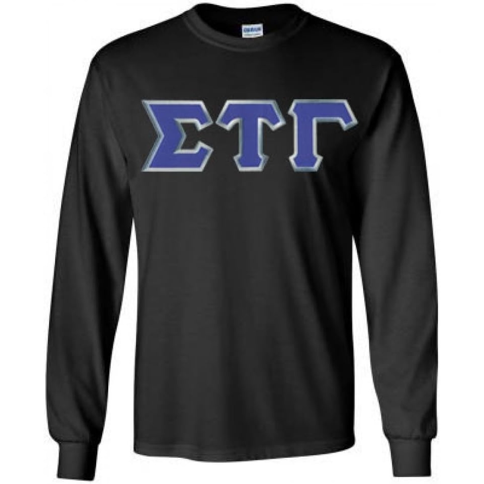 image:imageSigma Tau Gamma Lettered Long SleeveBlack