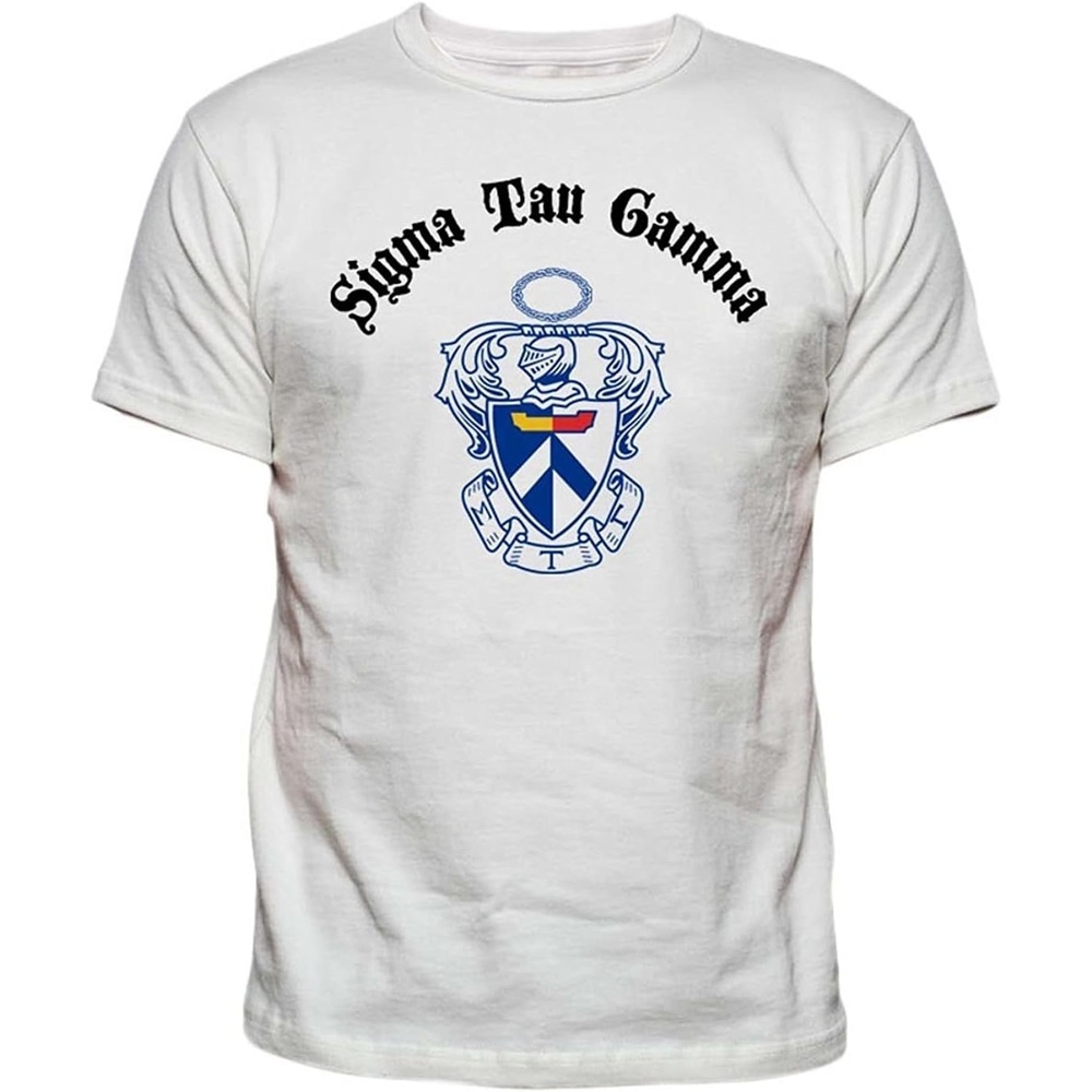 image:imageSigma Tau Gamma Vintage Crest TShirtWhite