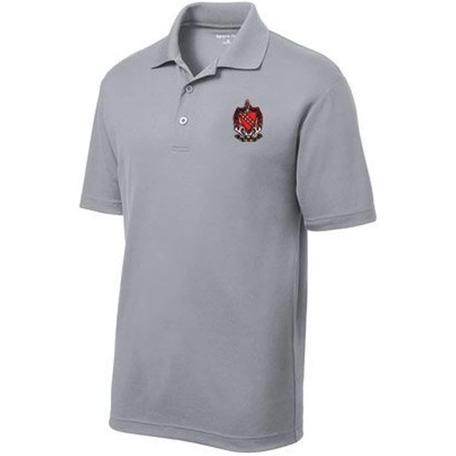 image:imageTau Kappa Epsilon TKE Emblem PoloSilver