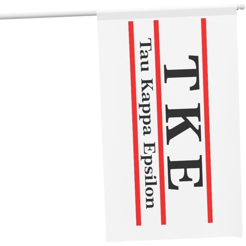 image:imageTau Kappa Epsilon TKE Greek Letter Flag