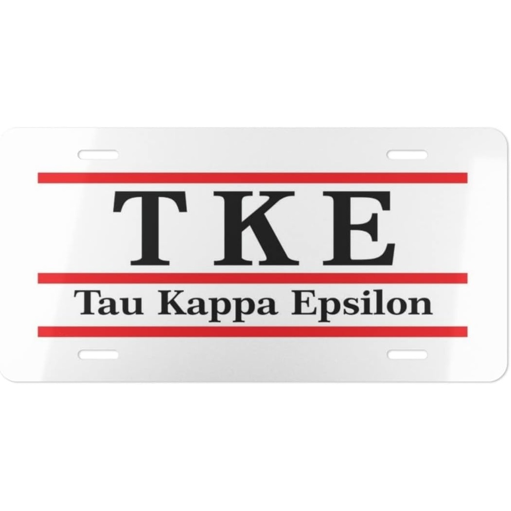image:imageTau Kappa Epsilon TKE Lettered Lines License Covers