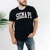 Sigma Pi Nickname Arched T-Shirt(Black)