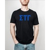 Sigma Tau Gamma Letter Tee(Black)