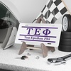 Tau Epsilon Phi Lettered Lines License Covers