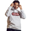 Greekgear Men’s Tau Kappa Epsilon TKE Capsule Hooded Sweatshirt White(White)
