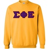 Greekgear Sigma Phi Epsilon Lettered Crewneck(Athletic Gold)