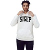 Greekgear Sigma Phi Epsilon SigEp Nickname Hooded Sweatshirt(White)